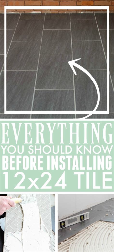 12x24 floor tile layout|Everything You Need to Know Before Installing 12x24 Tile